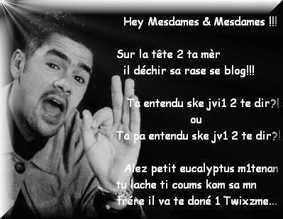 scusez le, il est mal poli les mec